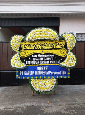 Papan Bunga Duka di Pungging
